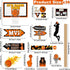 gisgfim 36pcs Basketball Bulletin Board Decoration Basketball Theme Bulletin Boarders It’s Game Time Basketball Cut-Outs Sports Bulletin Board Dec...
