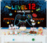 Video Game Birthday Decorations 8 9 10 11 12 13 14th Birthday Decorations for Boys Gaming Theme Photo Props Backdrop Banner Teenager Birthday Deco...