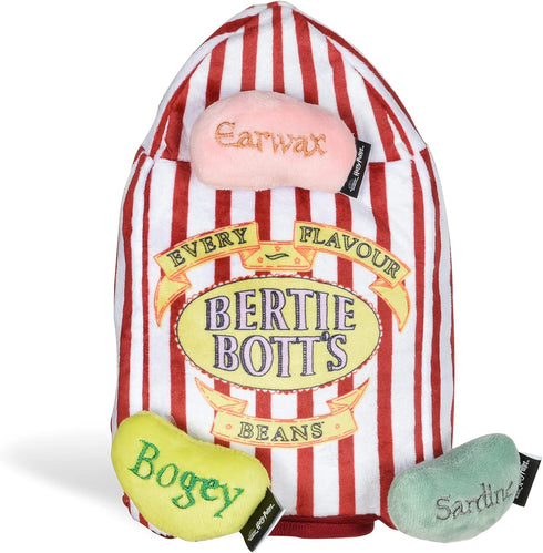 Harry Potter 10 Inch Bertie Botts Jelly Bean Burrow Pet Toy | Dog Toy Bertie Botts Jelly Beans | Bertie Botts Dog Toy with Jelly Beans 10 Inch | P...