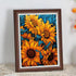 Maripabon 5D Sunflowers Painting by Numbers Kits for Adults DIY Round Diamond Art Kits Flowers Picture Art for Home Wall Decor,15.7x11.8 inch (Sty...
