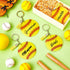 Taiyin 20 Pcs Softball Baseball Acrylic Keychain Blanks Acrylic Keychain with Tassel,Softball Party Gifts for Team(Softball)...