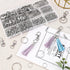 360pcs Keychain Kit Silver Metal Keychain Clips Hooks with Key Rings Lobster Claw Clasps Keychain Accessories for Lanyard Jewelry Making Crafts...
