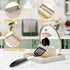 Noa Store Spoon and Lid Rest - Cute and Compact Two-in-One Utensil Organizer for Countertop - Pot Lid and Spatula Stand - Cooking Utensil Rest for...