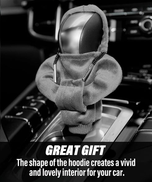 Fashionable Sweater Design Car Gear Shift Cover,Gear Stick Cover,Universal Fit Shift Gear Cover,Shift Cover for Car,Soft Shift Knob Cover Interior...