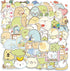 Kawaii Sumikko Sticker 50 Pcs Waterproof, Removable,Lovely,Beautiful,Stylish Teen Stickers, Suitable for Boys and Girls in Water Bottles, laptops,...