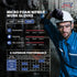 Safety Work Gloves Micro-Foam Nitrile Coated-6 Paris, Seamless Knit Touchscreen Nylon Gloves, with Black Nitrile Grip, for Warehouse, Home Improve...