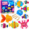 Arts and Craft Kit for Toddlers Ages 3, 4, 5 Years - Craft 9 Fun Fish Characters...