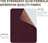Azobur Sofa Fabric Repair Patch, 6 Piece Microfiber Patches, Self Adhesive Fabric Sofa Patch Repair Fabric, Luxurious Look, Quick Fix Sofa.?Wine R...