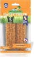 Happy Teeth Natural Cheese Dog Chews | Peanut Butter Flavor | Dental Chew | Protein Rich | Gluten Free - Lactose Free - Wheat Free - Soy Free | 2 ...