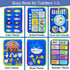 Toddler Busy Board Toys for Ages 2-4, Montessori Toys for 1 2 3 Year Old Boy and Girl, One Year Old Boy Birthday Gift, Educational Learning Busy B...