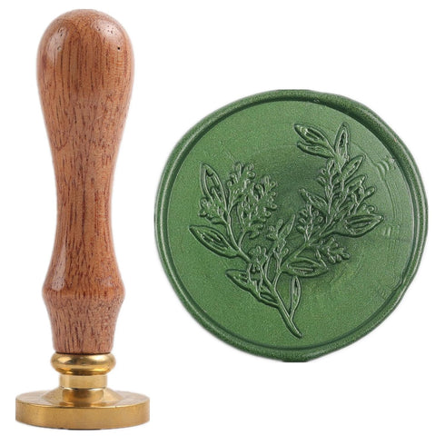 Eucalyptus Wax Seal Stamp, HOSEALING 40 Pcs Bronze Gold Sealing Wax Sticks with Glue Gun, Eucalyptus Wax Seal Stamp, Wax Seal Pen, Gold Sealing Wa...