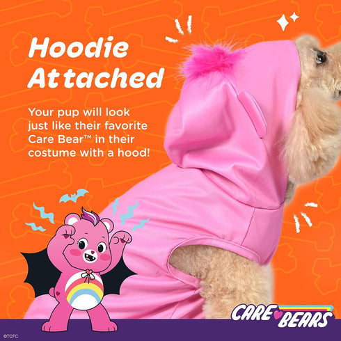 Halloween Cheer Bear Sleeveless Hoodie- 2XL - Cozy Hoodie for Dogs | Fun and Cute Halloween Costumes for Dogs| Officially Licensed Care Bears Pet ...