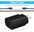 25W Fast Charger & Type C Cable Compatible for Samsung Galaxy S20 / S21 / S21+ / S21 Ultra S10, S9, Note 20, 10, 8, 9, iPad Pro 12.9/11, Google Pi...