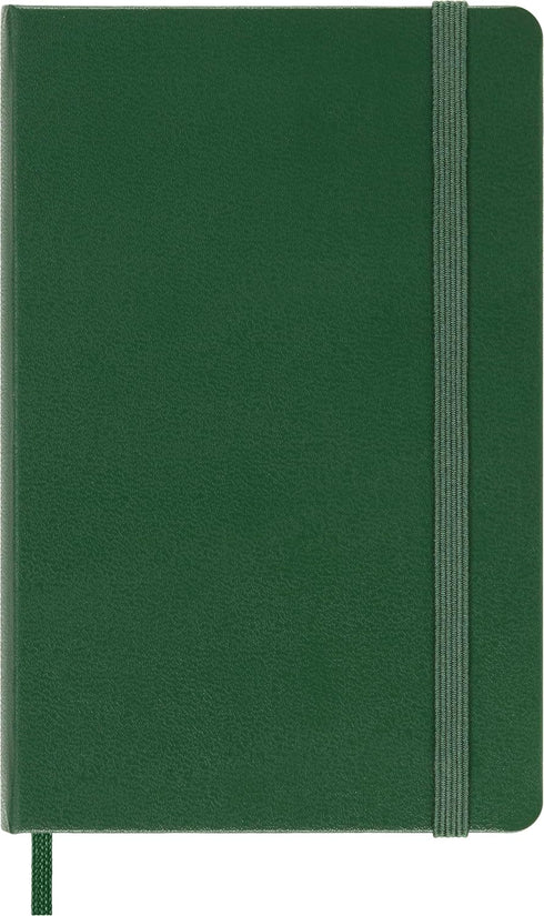 Moleskine Notebook, Pocket, Ruled, Myrtle Green, Hard Cover (3.5 x 5.5)...