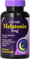 Natrol Melatonin Helps You Fall Asleep Faster Stay Asleep Longer Faster Absorption 100 Vegetarian 3mg, (Tablets), 240 Count...