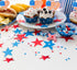 250 American Flag Heart Stickers -Patriotic Decals for Events, Celebrations, and Decorations -...