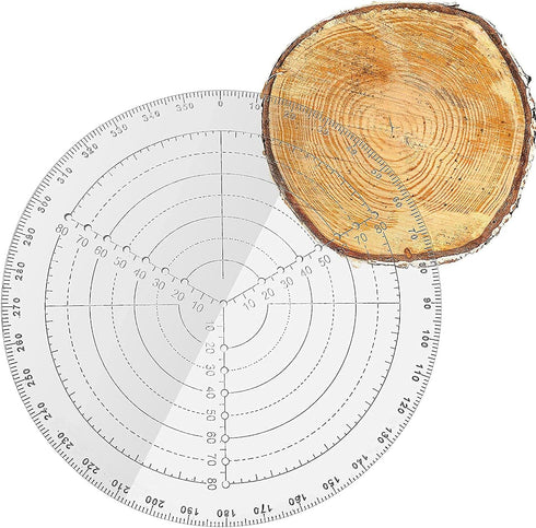 Round Center Finder Tool Woodworking Compass for Wood Turner Bowl lathe Acrylic Drawing Circle Diameter (200mm/8")...
