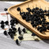 100pcs Push Pins, Plastic Pushpins Black Push Pins Heart Shaped Cute Thumb Tacks Decorative for Home School Office Notice Board Cork Board 0.47inc...