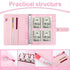 100 Envelope Challenge Binder, A5 Savings Binder with Cash Envelopes for Fun and Easy Savings $5,050 (Pink)...