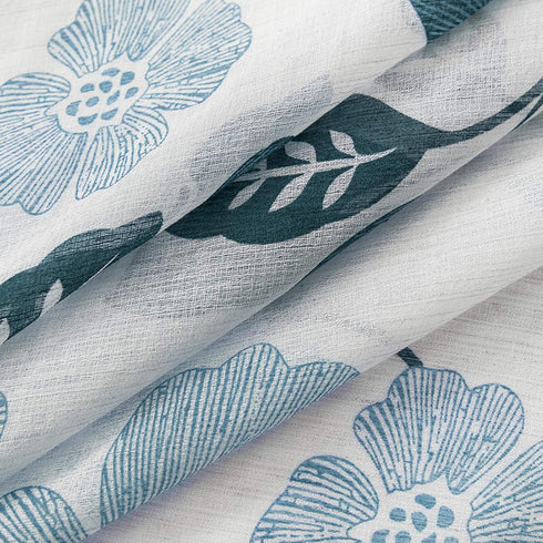 MRTREES Kitchen Sheer Curtains Linen Textured Tier Short Curtains Light Filtering Rod Pocket Voile Cafe Curtains for Bathroom Small Half Window (2...
