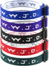 SHAMZBEST 50 WWJD Bracelets - What Would Jesus Do Woven Wristbands Per Pack - Religious Christian (Black)...