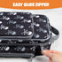 Kids Insulated Lunch Box w Snack Pocket & Water Bottle Holder (Pirate) -Boys or Girls Back to School Lunchbox Tote Keeps Food Hotter or Colder Lon...