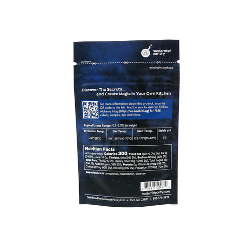 Refined Iota Carrageenan Vegan OU Kosher Certified - 50g/2oz...