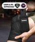 DMoose Fitness Knee Wraps for Weightlifting (Pair) – 78” Gym Brace Straps for Joint Stability & Pain Relief - Perfect for Squats & Working Out - U...
