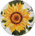 Sunflower Refrigerator Magnet – Vinyl 3” Round Flat Magnet for Fridge, Lockers, Home Kitchen and Farmhouse Decor – Self Adhesive to Metal Surfaces...