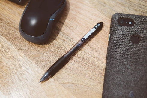 Zebra Black Pens - 40 Pack Z Grip Ballpoint Pen - .7 mm Fine Point - Retractable Pen...