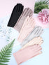 SATINIOR 6 Pairs Women Summer UV Protection Gloves Touchscreen Driving Gloves Non-Slip Sun Protective Gloves...