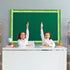 49.2 Ft St. Patrick's Day Bulletin Board Border Roll, Shamrock Clover Bulletin Board Border Trim for St. Patrick's Irish Party Classroom Office Bu...