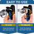 Door Lever Lock (3 Pack) Prevents Toddlers from Opening Doors. 3.25" L * 1.5" W * 4.5" H Easy One Hand Operation for Adults. Durable ABS with 3M A...