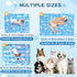 Cooling Mat for Dogs 19.7 X 23.6 Inch, Pet Cooling Mats for Dogs, Water Injection Dog Cooling Mat for Summer, Easy Washable Cooling Pad for Dog, P...