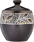 Mikasa Gourmet Basics Alexandria Sugar Bowl with Lid, Holds 1 Ounces, Brown...