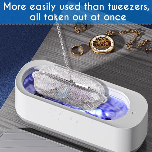 AIERSA Ultrasonic Cleaner Basket, 2Pcs Stainless Steel Basket for Ultrasonic Jewelry Cleaner,Small Part and Jewelry Cleaner Solution...