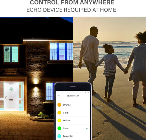 Sengled LED Smart Light Bulb (A19), Matter-Enabled, Multicolor, Works with Alexa, 60W Equivalent, 800LM, Instant Pairing, 2.4 GHz, Wi-Fi, 1-Pack...