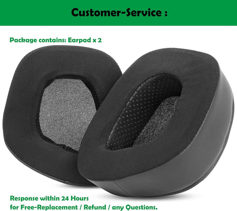 Cooling Gel Headphone Replacement Ear Pads Cushions Headset Earpads Compatible with Corsair Void / Corsair Void Pro Premium Gaming Headset with 7....