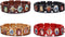 4pcs Wooden Jesus Virgin Mary Bracelet Saints Rosary, Stretchable Wooden Small Panel Bracelet, with Images of Religious Saints Jesus Gift for Men ...