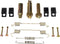 Dorman HW7361 Rear Parking Brake Hardware Kit Compatible with Select Ford Models...