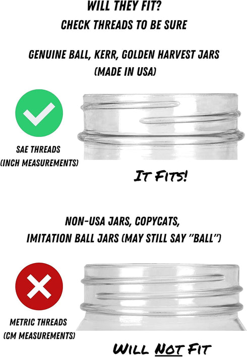 Wooden Mason Jar Lids - 4 Mason Jar Lids Wide Mouth (Rubberwood) - Custom Molded Screw Top Mason Jar Lid Set Compatible Storage Lids for Kerr and ...