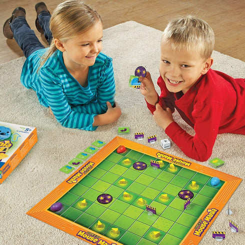 Learning Resources Code & Go Robot Mouse Board Game, STEM, Early Coding Game, Ages 5+...
