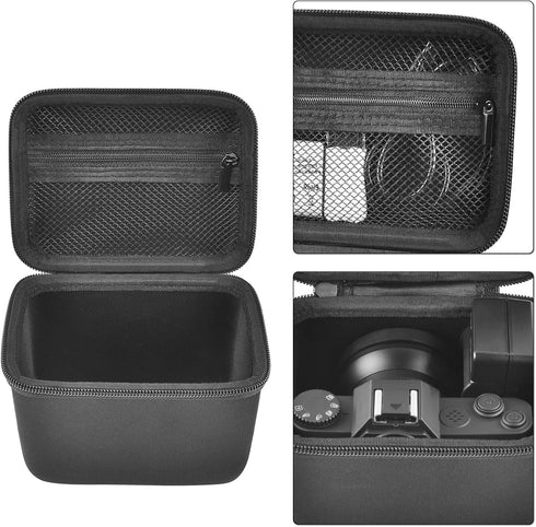 Vlogging Camera Case Compatible with Duluvulu/for TEBNGIHNM/for zheozeig/for Oiadek 4K Digital Cameras for Youtube. Vlog Camera Carrying Storage f...