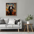 Posterizer 1 pcs-sci-fi strange man with flying drinks-Abstract & Modern Art-Fantasy & Fiction Art-Gift for Art Lovers-Decor for Home & Office- UN...
