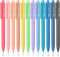 Mr. Pen- Retractable Gel Pens, 12 Pack, Black Ink Gel Pens, Pastel Barrels, Fast Dry, Gel Pens Fine Point 0.7mm, Retractable Pens, Cute Pens, Gel ...