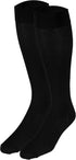 Truform Compression Socks, 15-20 mmHg, Women's Dress Socks, Knee High Over Calf Length, Black Diamond Knit, Medium...