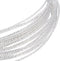 BENECREAT 20 Gauge 20Ft Textured Copper Jewelry Wire, Silver Brass Wire Tarnish Resistant Beading Wire for Jewelry Making Supplies and Crafting...