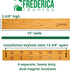 Heavy Duty 15" Bamboo Knife Magnetic Strip With 6 Dual-Magnet Zones | Wall Mounted Magnetic Knife Holder Holds 6 Knife & Tool | Wooden Magnetic Kn...
