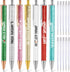 Sherr 7 Pcs Fancy Pens for Women Cute Pens Sparkly Glitter Pens with 10 Pcs Black Ink Refills Pretty Pen Gifts Journaling Pens for Girls Office Sc...