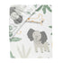 Lambs & Ivy Jungle Friends 100% Cotton Safari Animals Baby Fitted Crib Sheet...